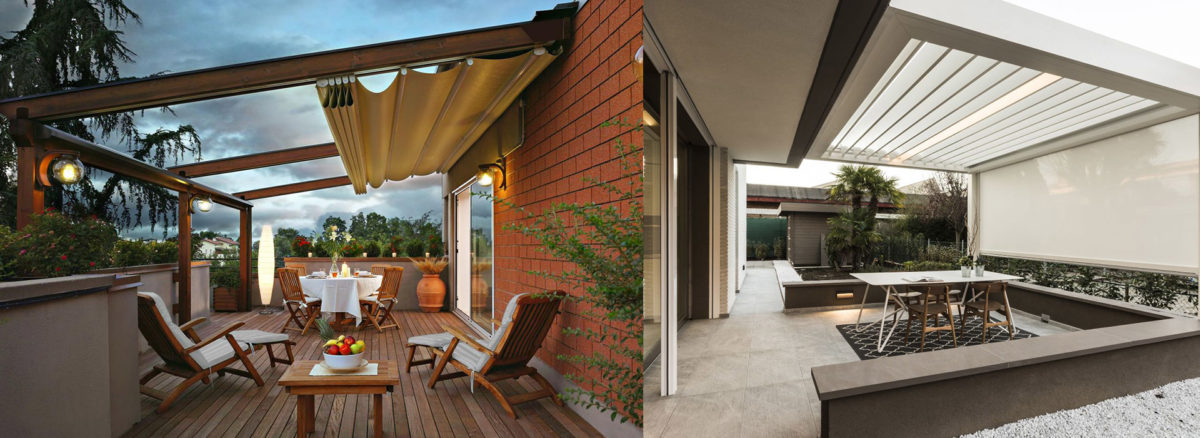 Terrassenüberdachung oder Pergola - Perfect Sun Systems