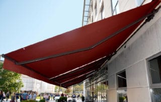 Reflexa Gelenkarmmarkise aeria Beispiel