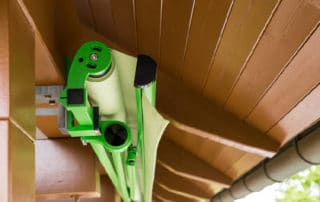 Reflexa Gelenkarmmarkise Benita Dachmontage