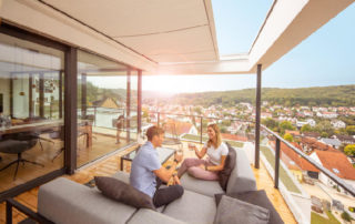 Reflexa Wintergartenmarkise LifeSmall Balkon