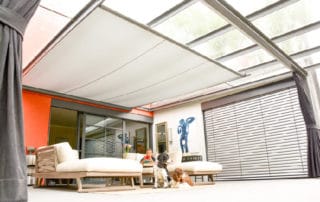 Reflexa Wintergartenmarkise LifeSmall weiß