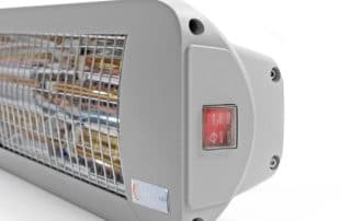 Terrassenheizstrahler 1000 Watt mit Schalter