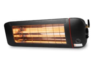 Terrassenheizstrahler mit App 1400 Watt anthrazit