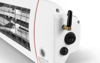 Terrassenheizstrahler mit App 2000 Watt Detail 1